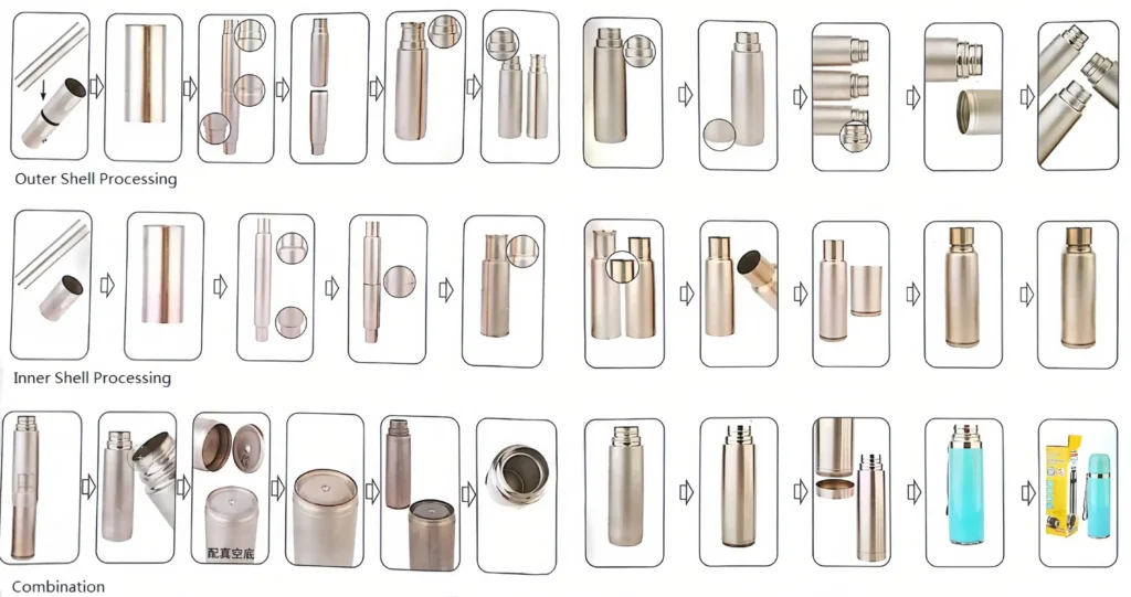 Stainless Steel Water Bottle Manufacturing Process