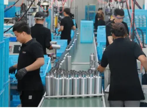Water bottle manufacturing facility