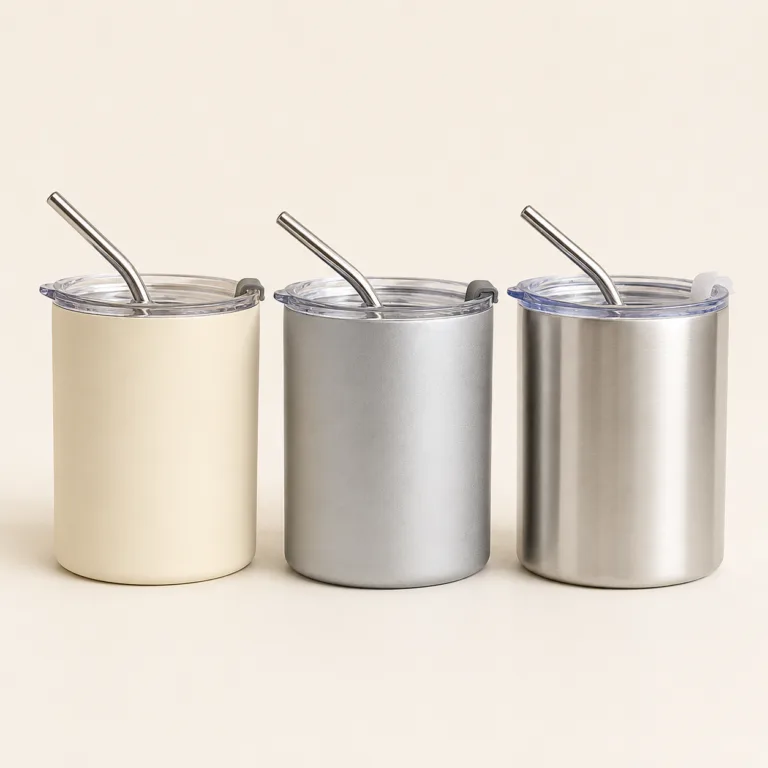 320ml/600ml Double Wall Stainless Steel Coffee Mugs