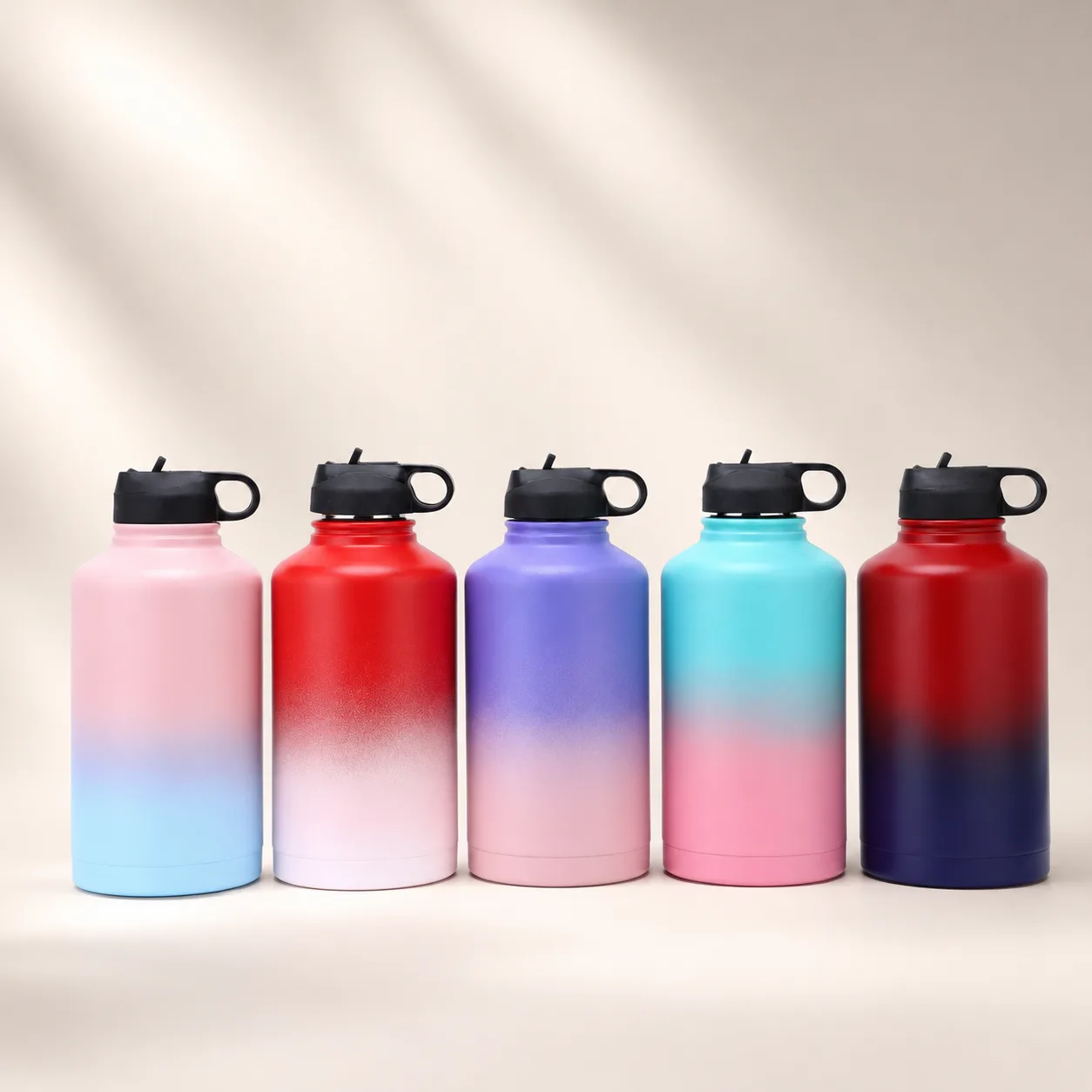 Custom stainless steel sports water bottles