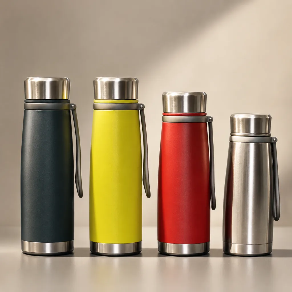600ml 800ml 1L 316 Stainless Stainless Sports Water Bottle with Handle