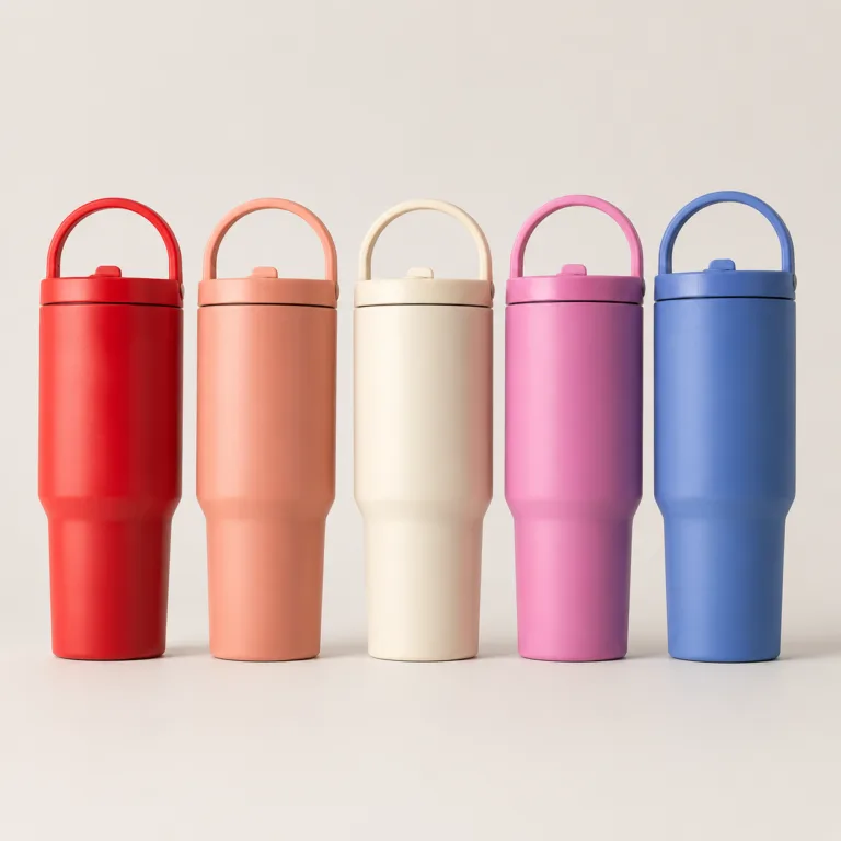30oz New Color Stainless Steel Tumbler With Handle