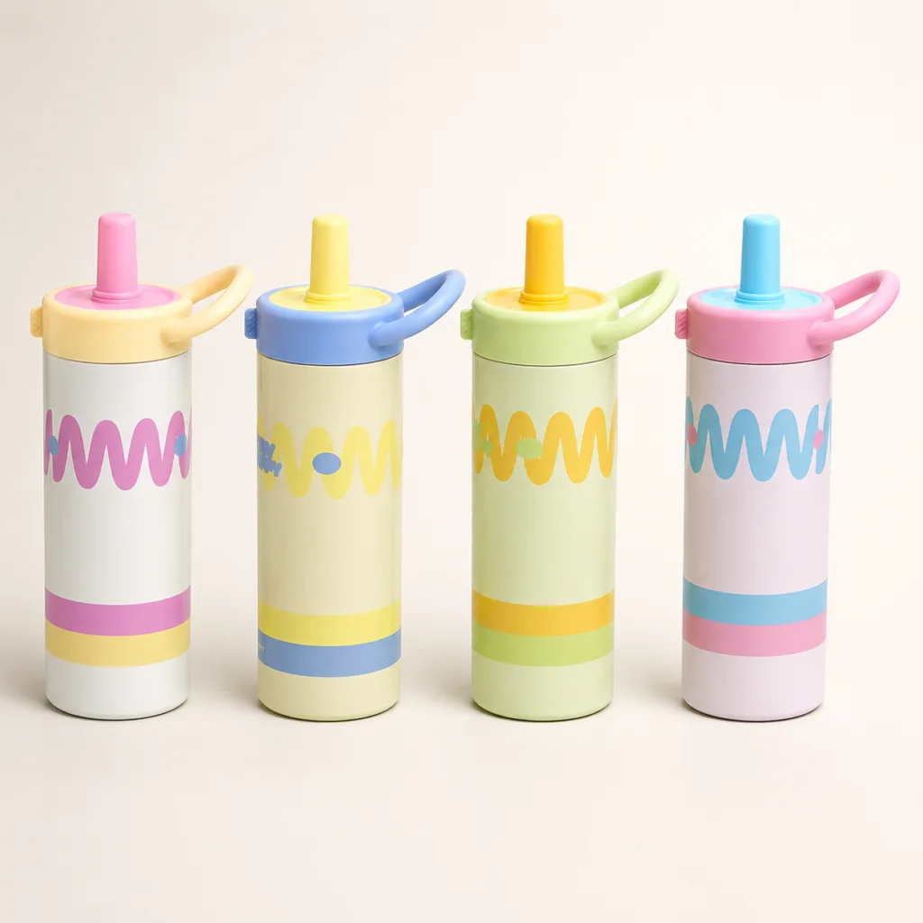 600ML Outdoor Creative Insulated Water Bottle