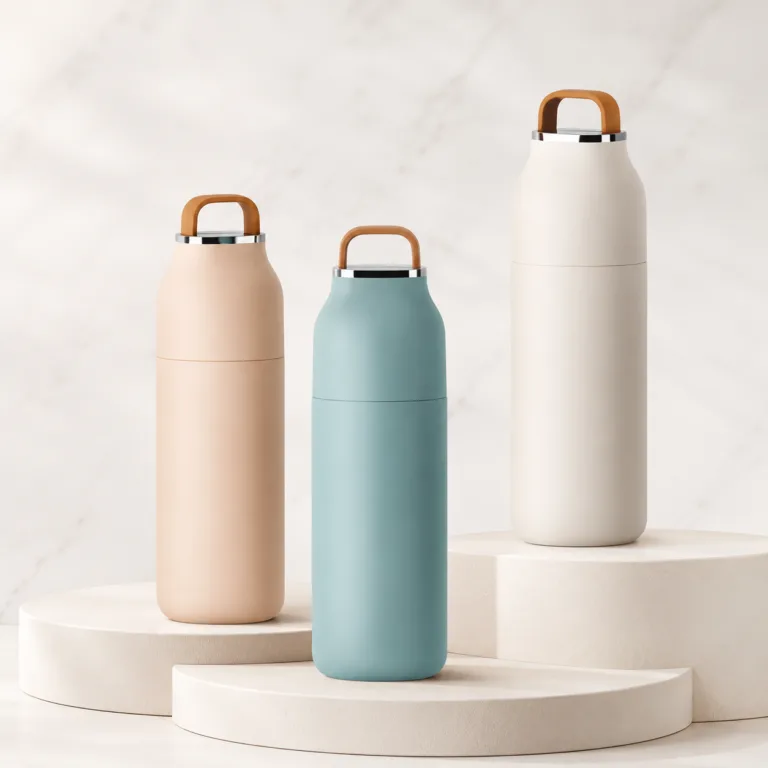 500ml Minimalist Stainless Steel Insulated Water Bottle