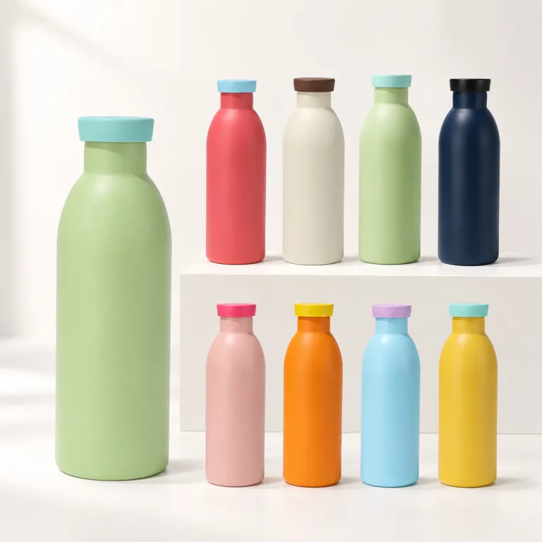 500ml New Design Minimalist Stainless Steel Insulated Water Bottle