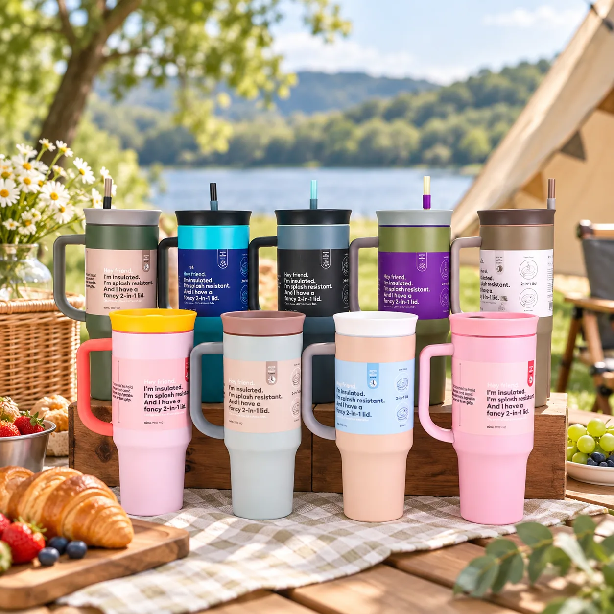 40oz Vacuum Insulated Tumbler