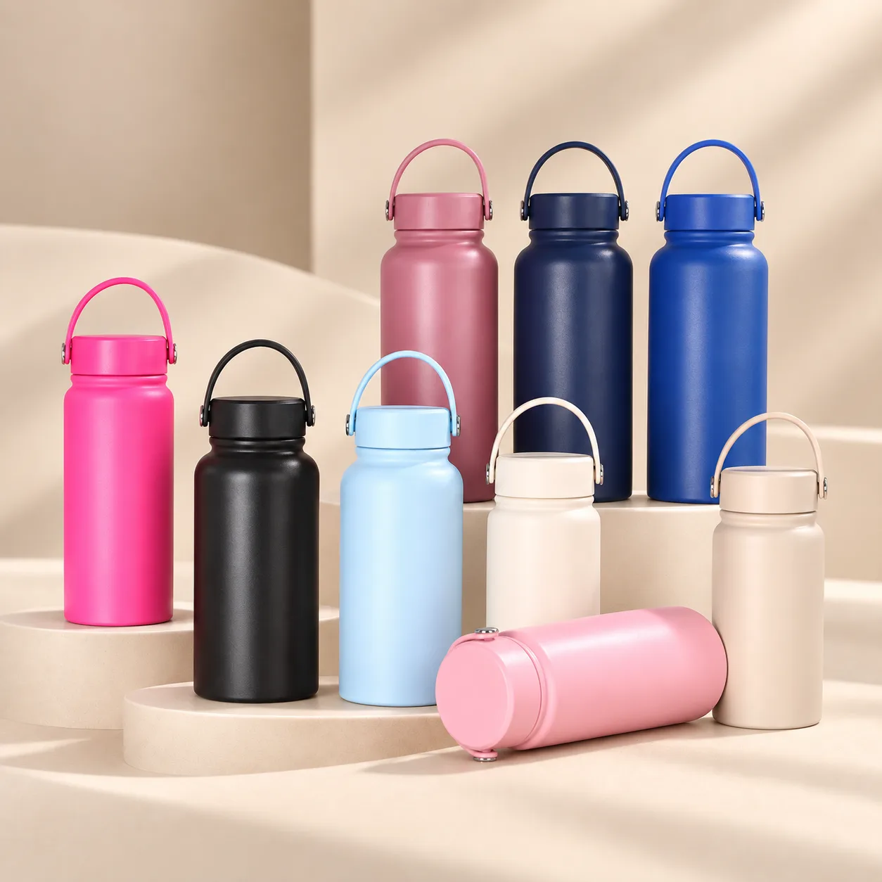 500ml wide mouth stainless steel water bottle